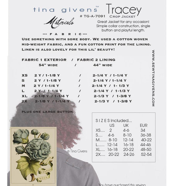 Tina Givens : Tracey Crop Jacket