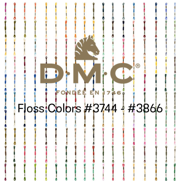 DMC 6-strand Floss #3746-3866