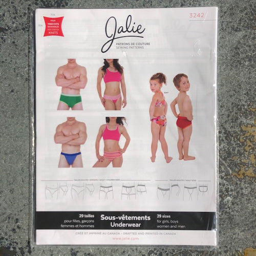Jalie: Underwear for men, women and children