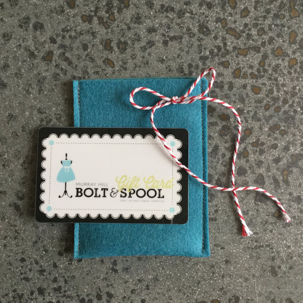 bolt & spool gift card
