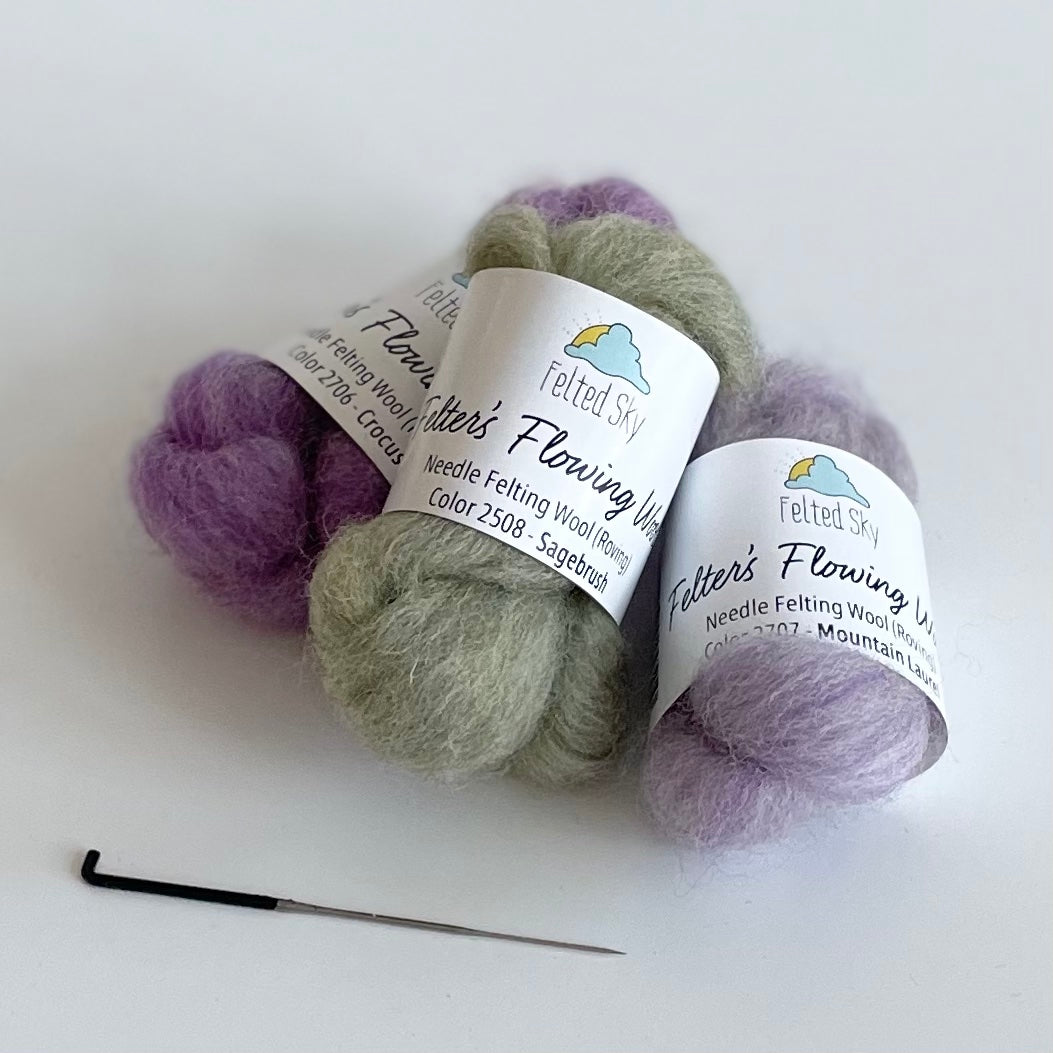 Felter's Wool Roving - 1/8 oz