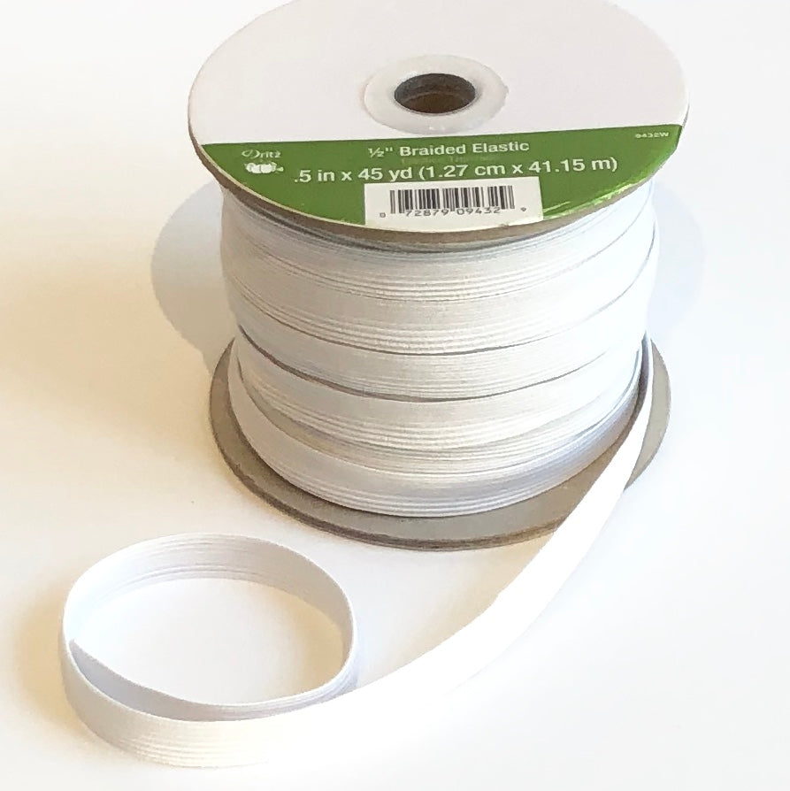 Dritz 1/2" Braided Elastic