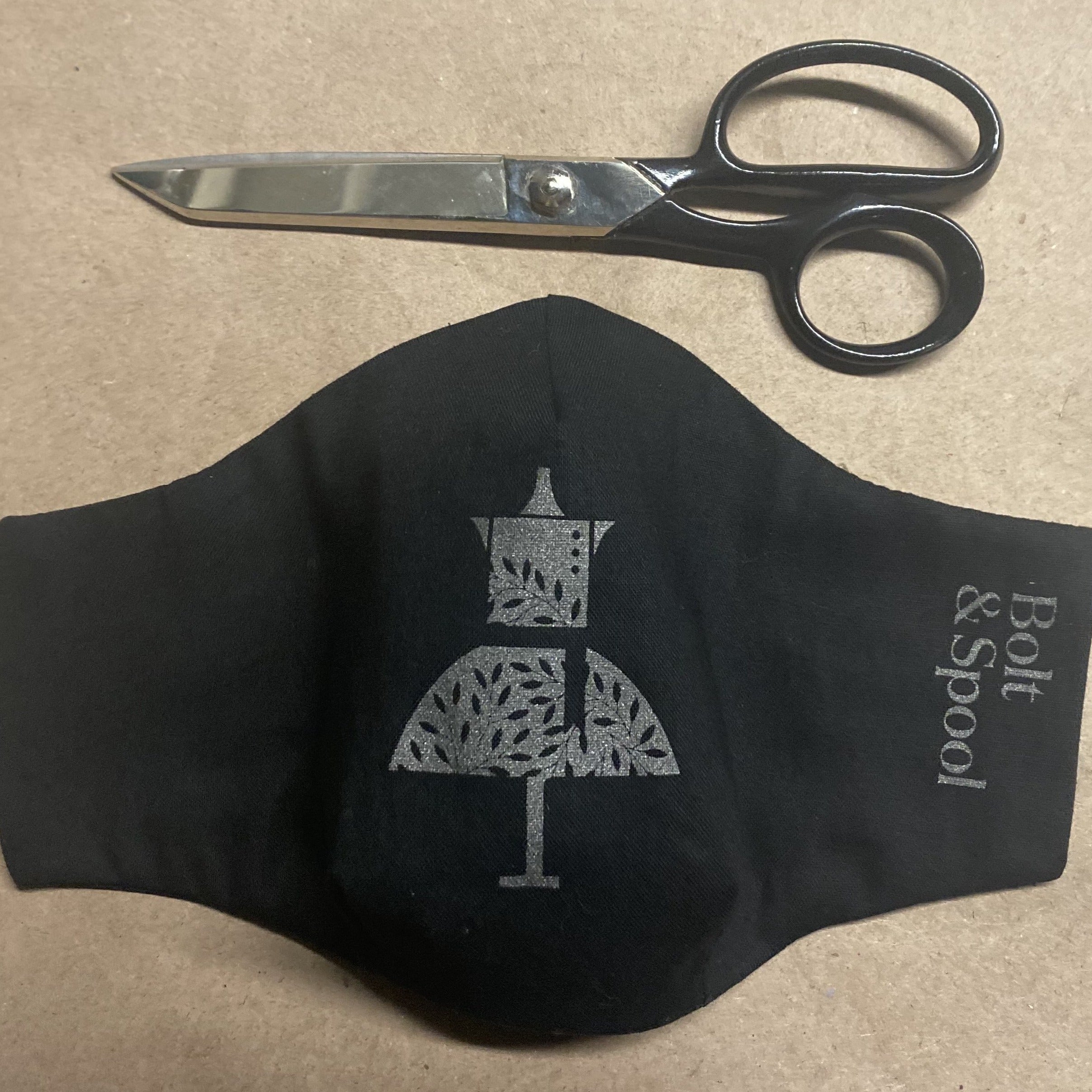 logo face mask
