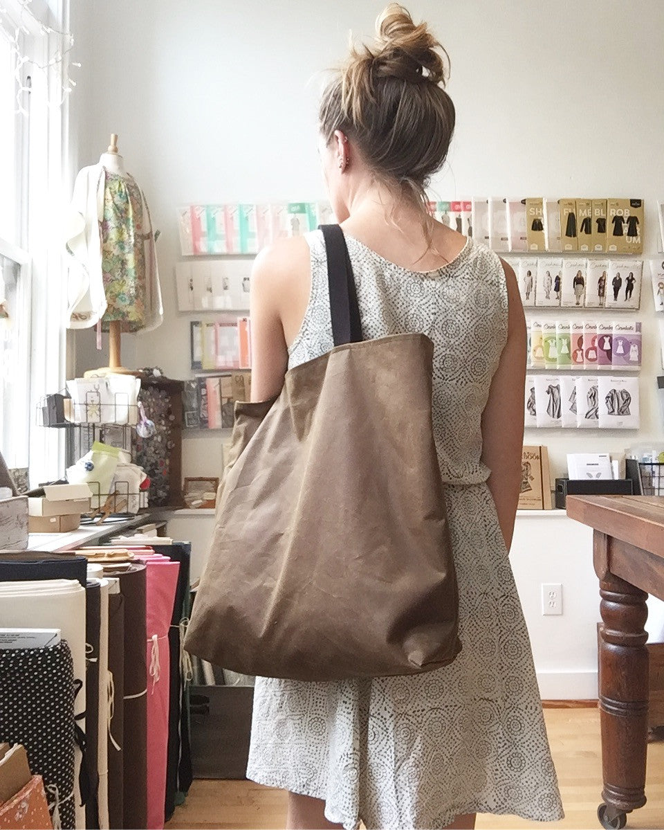 floppy tote bag stitch party