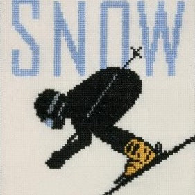 Michael Schwab sports artwork cross stitch kit