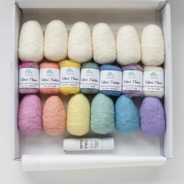 Felted Sky Needle Felting Kit : Easter Egg Party