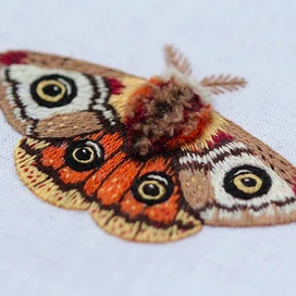 Kiriki Press Embroidered Moth Sampler Kit