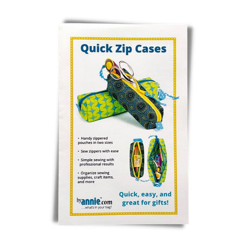 By Annie Patterns : Quick Zip Cases