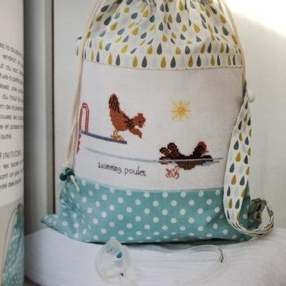 Hens, Roosters and Chicks French Cross Stitch Book 