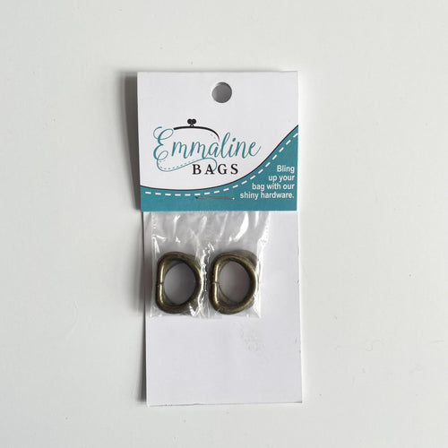 Emmaline Bags : D Rings - 1/2 inch