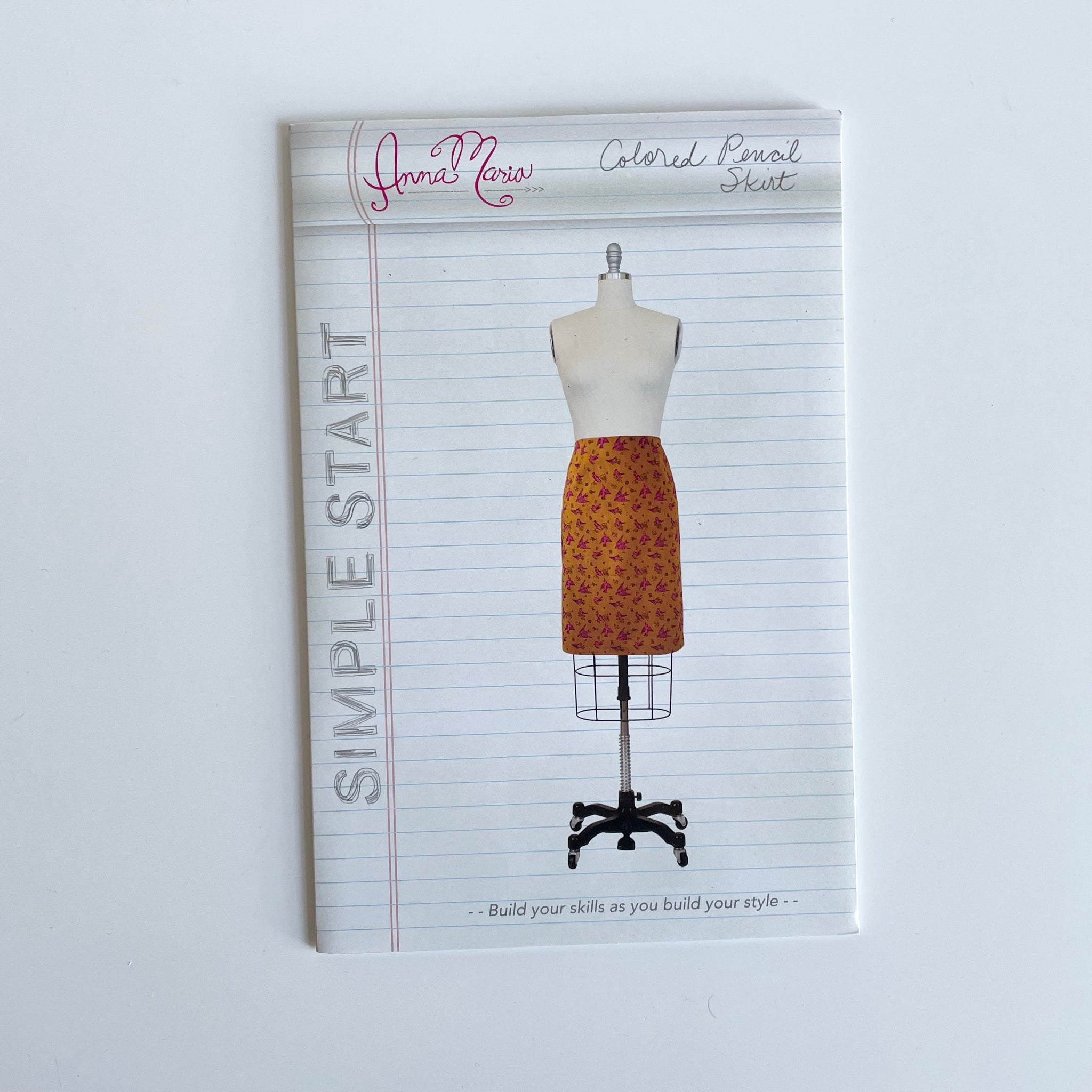 Anna Maria Patterns : Colored Pencil Skirt