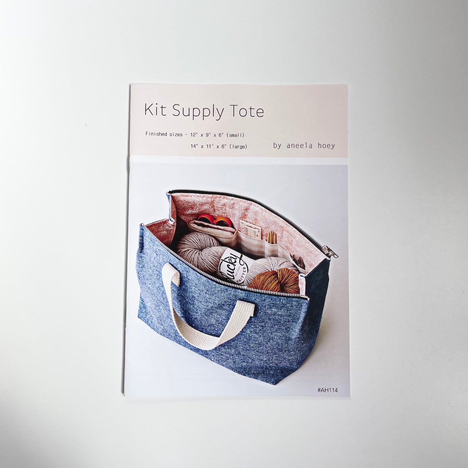 Aneela Hoey Patterns : Kit Supply Tote