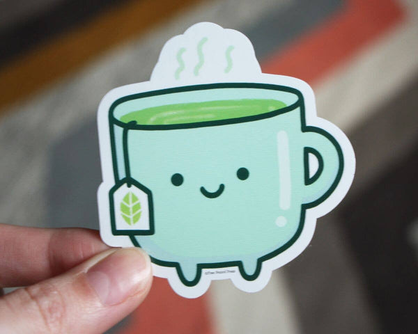 Free Period Press : Vinyl Sticker - Tea
