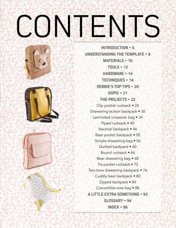 isbn 978-1-78221-767-1 Debbie Shore Build a Bag: Backpacks