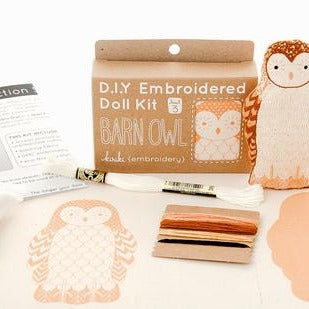 kiriki press barn owl doll