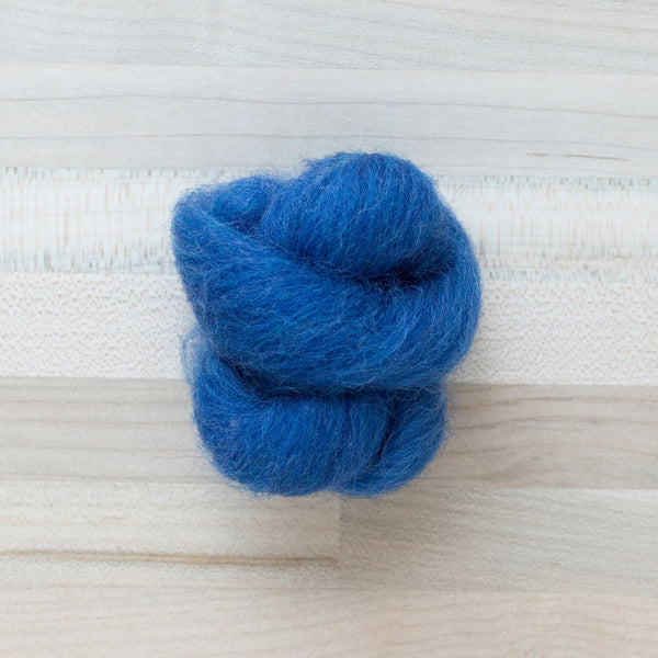 Felted Sky Roving Blueberry