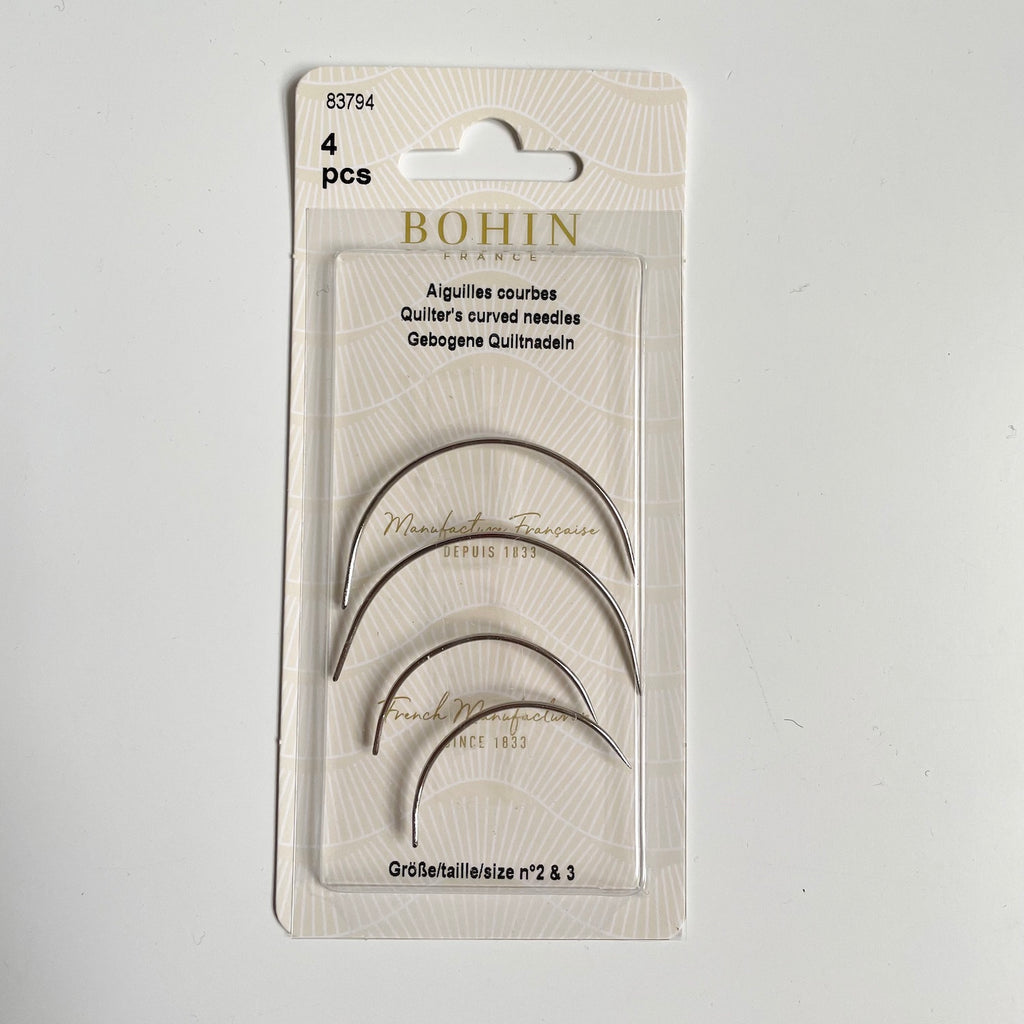 Bohin : Quilter's Curved Sewing Needles – Bolt & Spool
