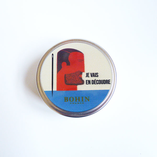 Bohin Tin Box Sewing Kit for Men