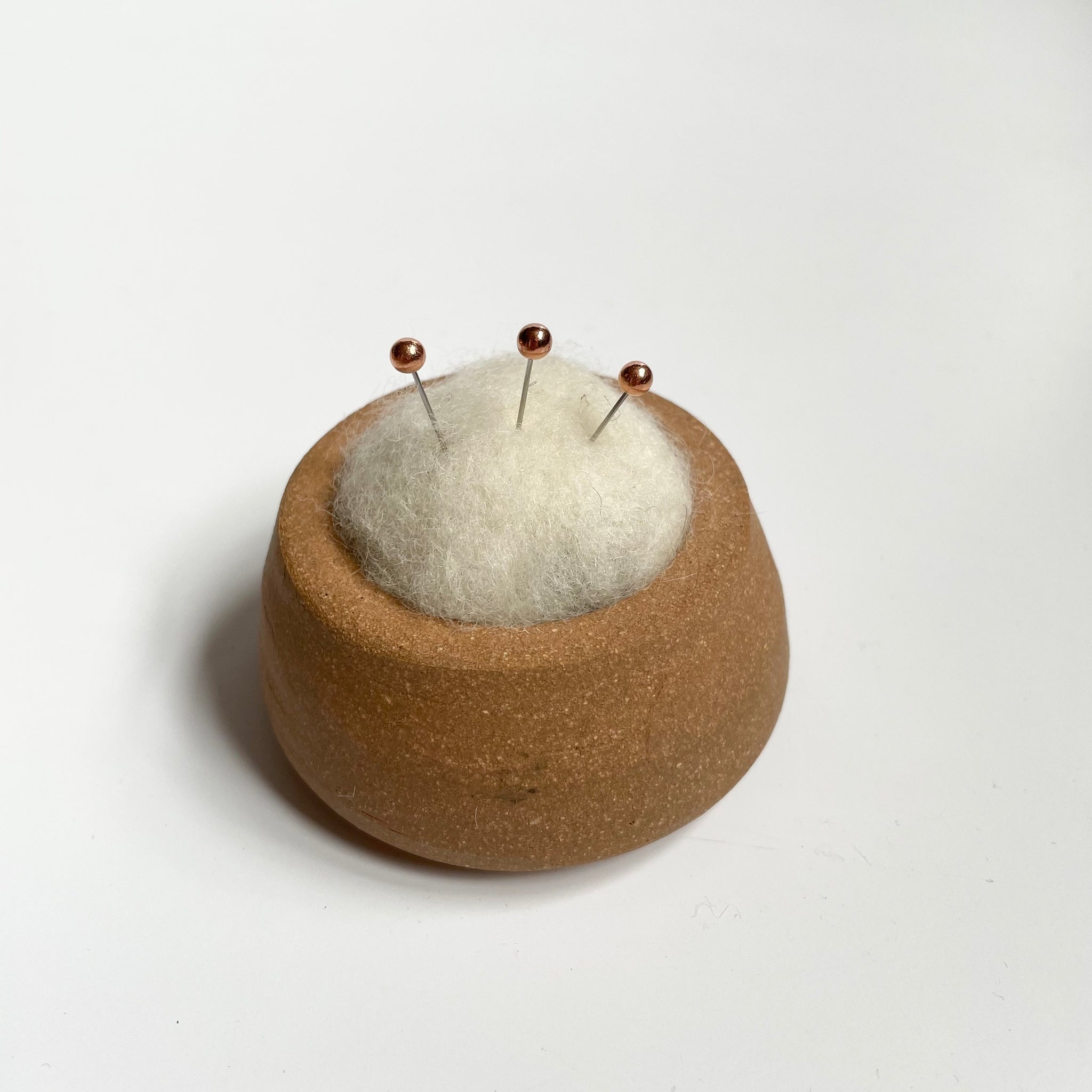 aBusy Hands Studio - Handmade Ceramic / Wool Pin Cushion