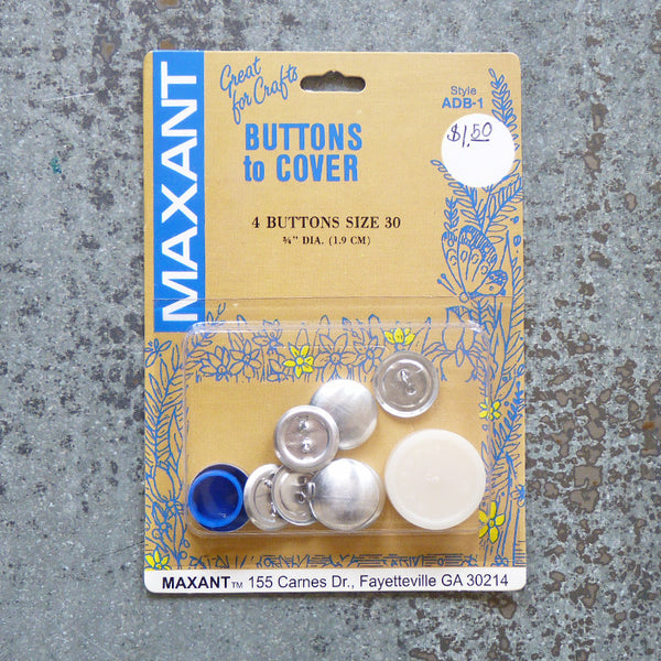buttons to cover