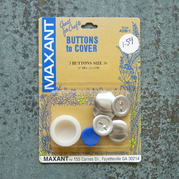 buttons to cover
