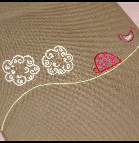 Un Chat Embroidery Kit: Book Cover