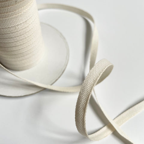 Bleached White 5/8 x 25Y - Cotton/Linen Ribbon [C586-02] - $4.99 :  , Burlap for Wedding and Special Events