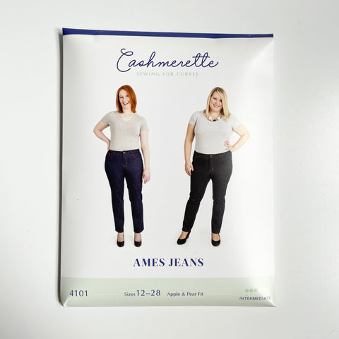Ames Jeans 12-32 pattern – Cashmerette Patterns
