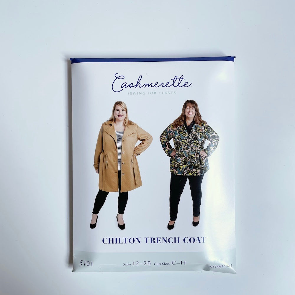 Cashmerette Patterns : Chilton Trench Coat\