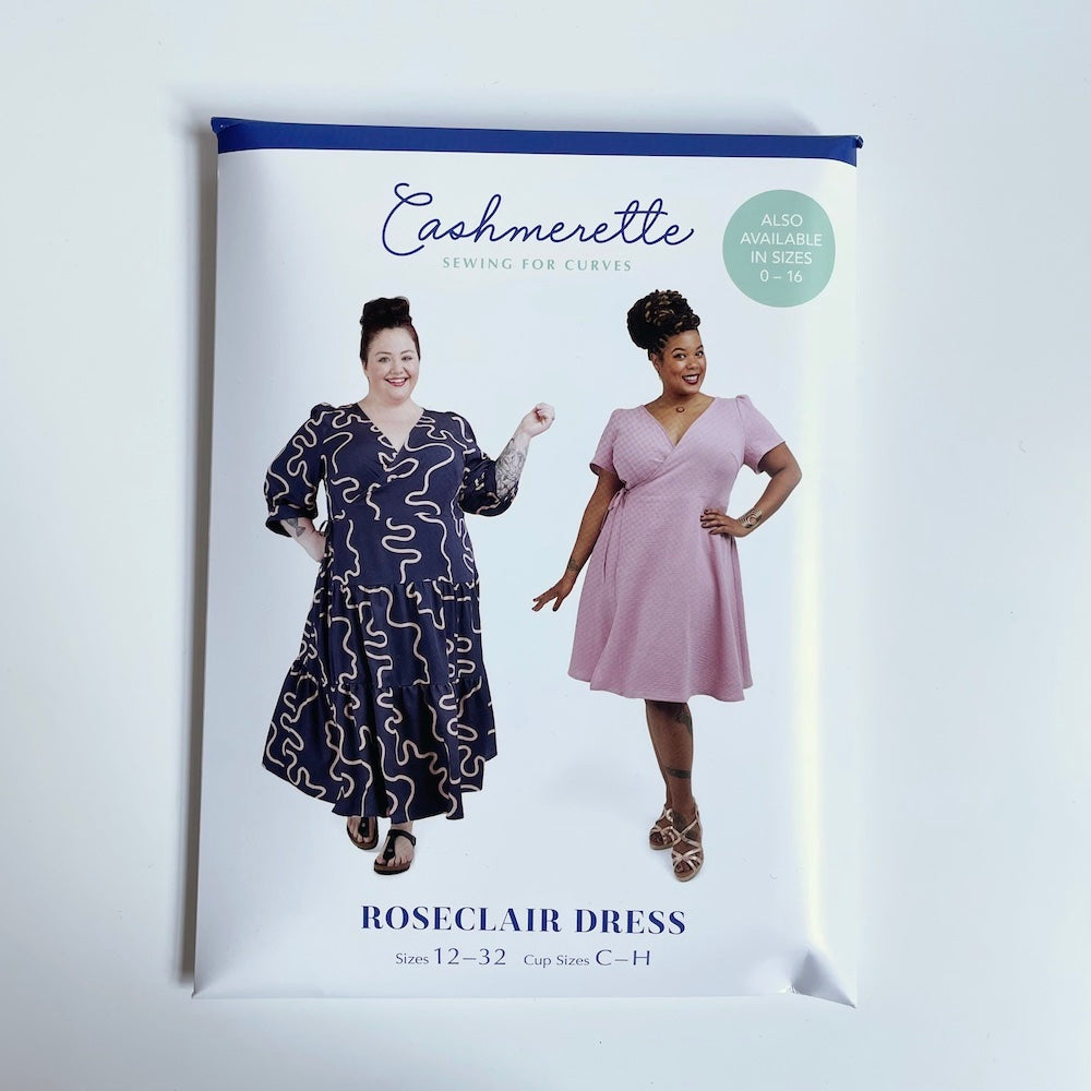 Cashmerette Patterns : Roseclair Dress (sizes 12 - 32)
