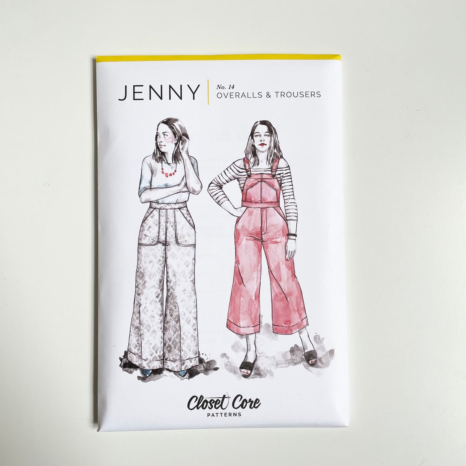 Closet Case Patterns : Jenny Overalls & Trousers