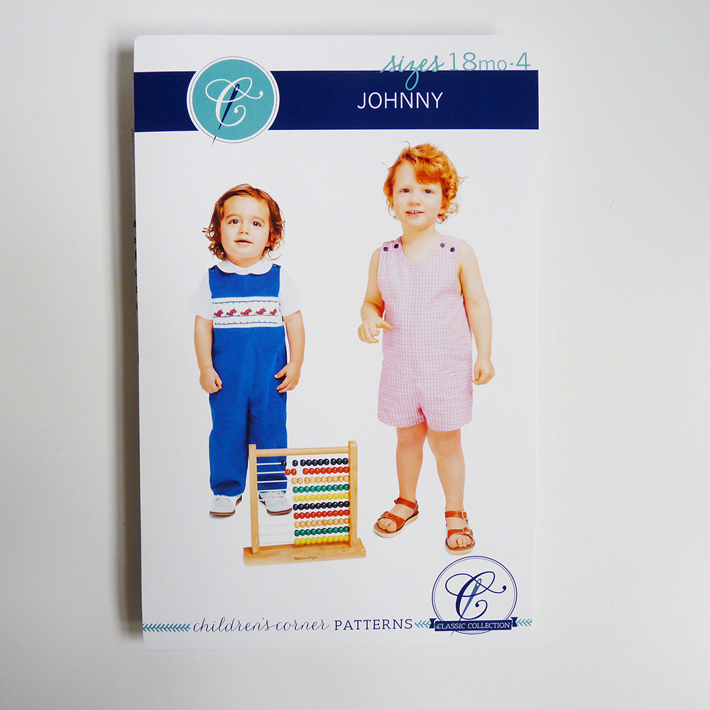 Children's Corner Patterns : Johnny romper