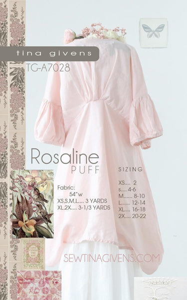 Tina Givens : Rosaline Puff Tunic Dress