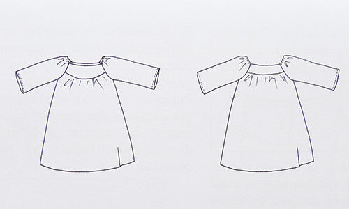 citronille sewing pattern albertine adult dress