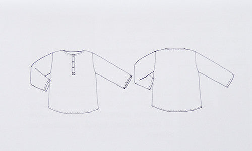 citronille sewing pattern balthazar child top