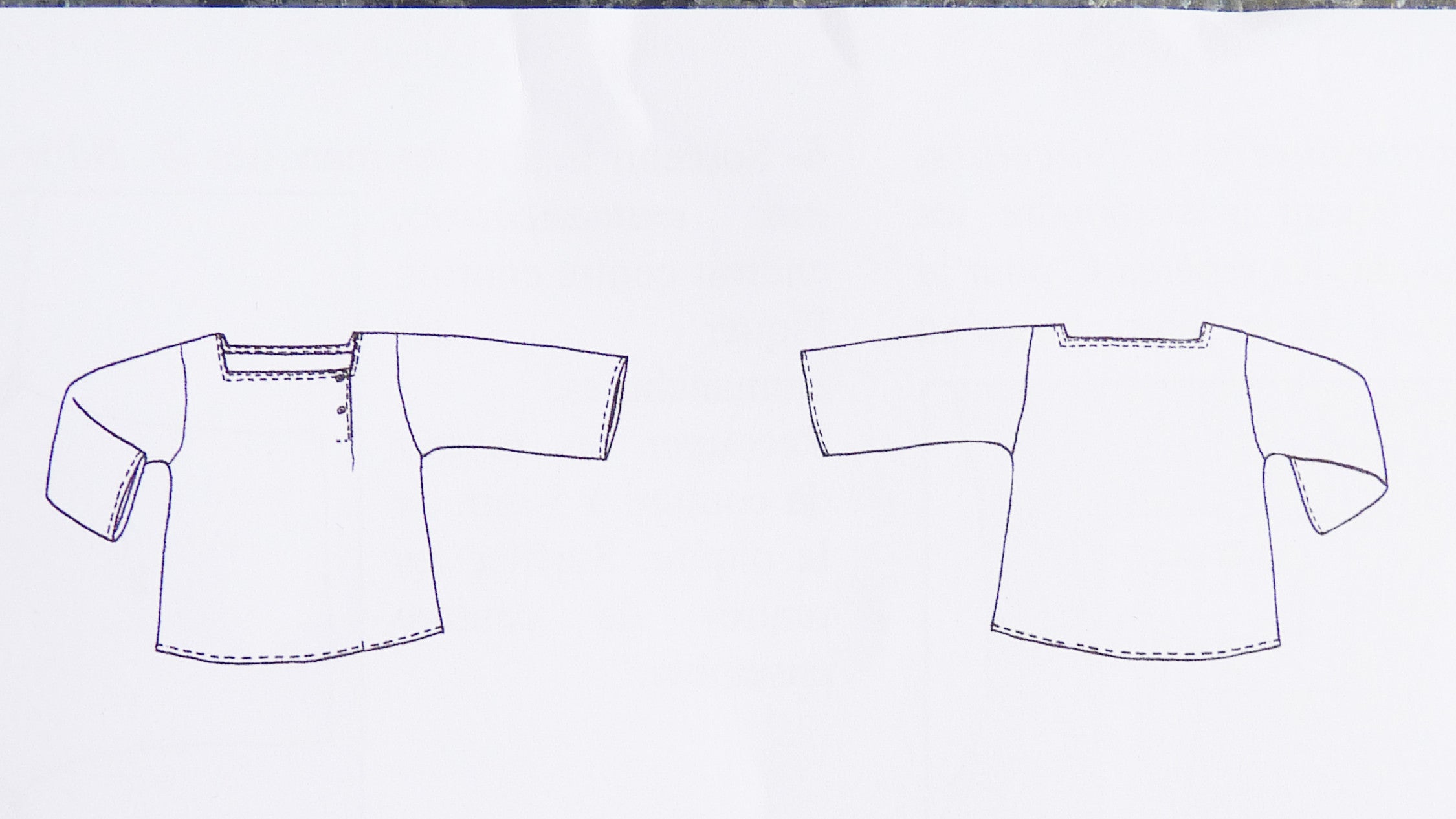citronille sewing pattern constantin child top