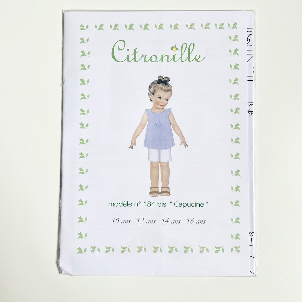 Citronille Patterns : Capucine Teen's Top
