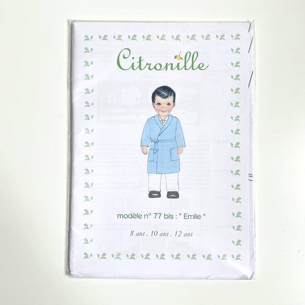 Citronille Patterns : Emile Child's Robe
