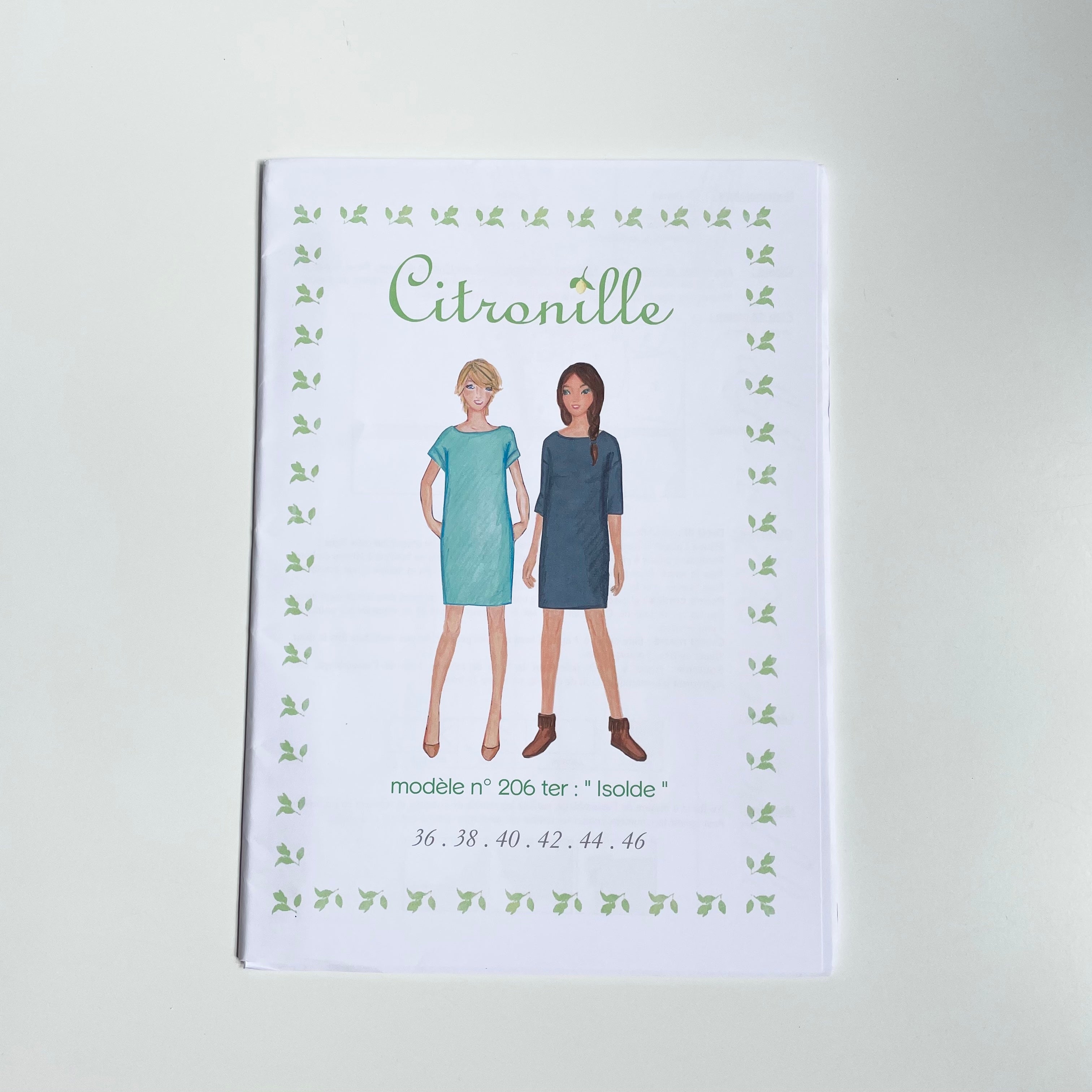 Citronille Patterns : Isolde Dress