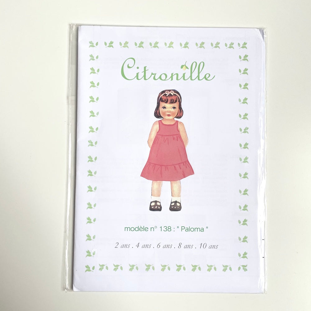 Citronille Patterns : Paloma Child's Dress