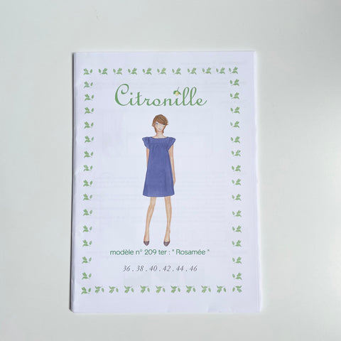 Citronille Patterns : Rosamee Dress