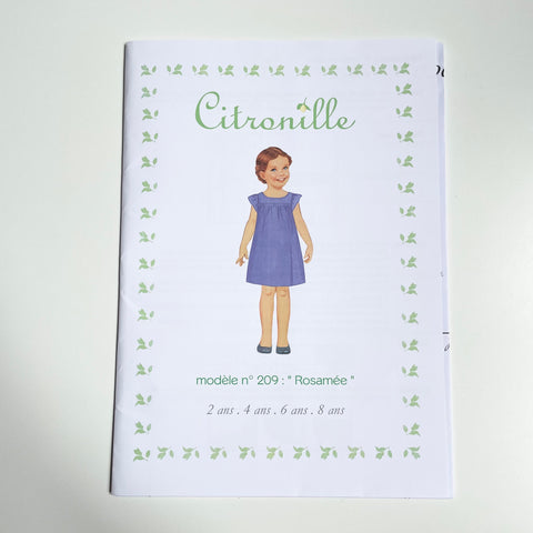 Citronille Patterns : Rosamee Child's Dress