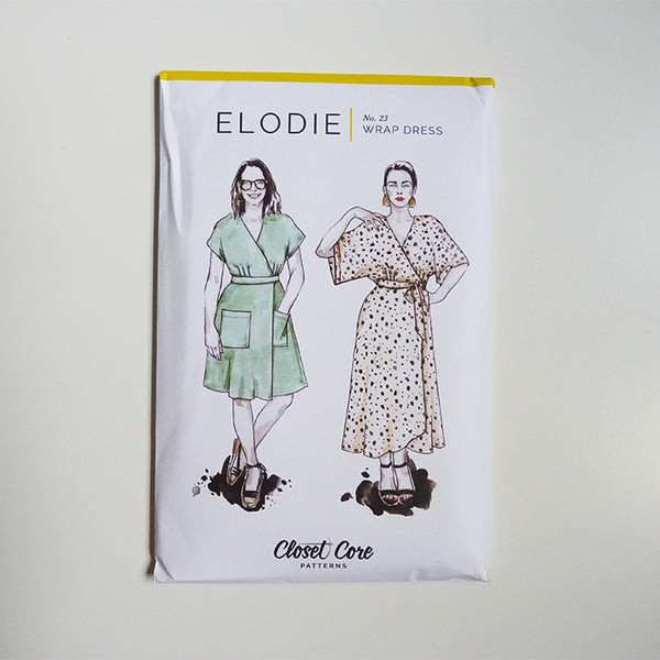 Closet Core Patterns : Elodie Wrap Dress sewing pattern