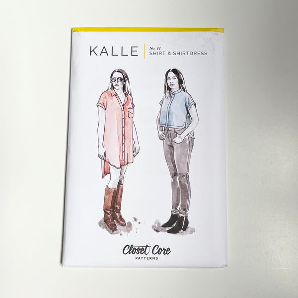 Closet Case Patterns : Kalle Shirt & Shirtdress
