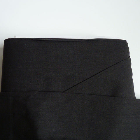 Cloud9 Organic Fabric : Cirrus Solids - Midnight black