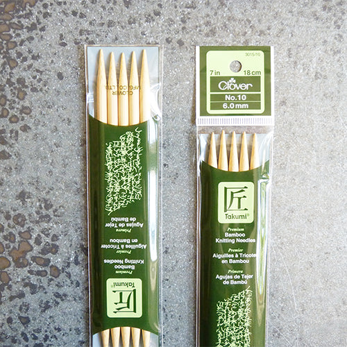 knitting needles size 10 double pointed