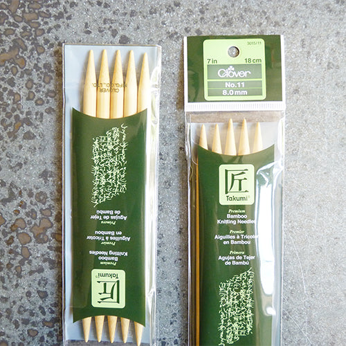 knitting needles size 11 double pointed
