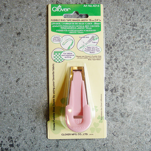 Clover : Fusible Bias Tape Maker 18mm 3/4in