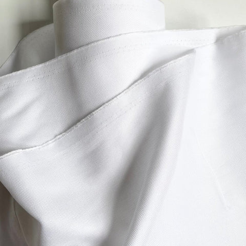 Cotton Oxford Shirting - White