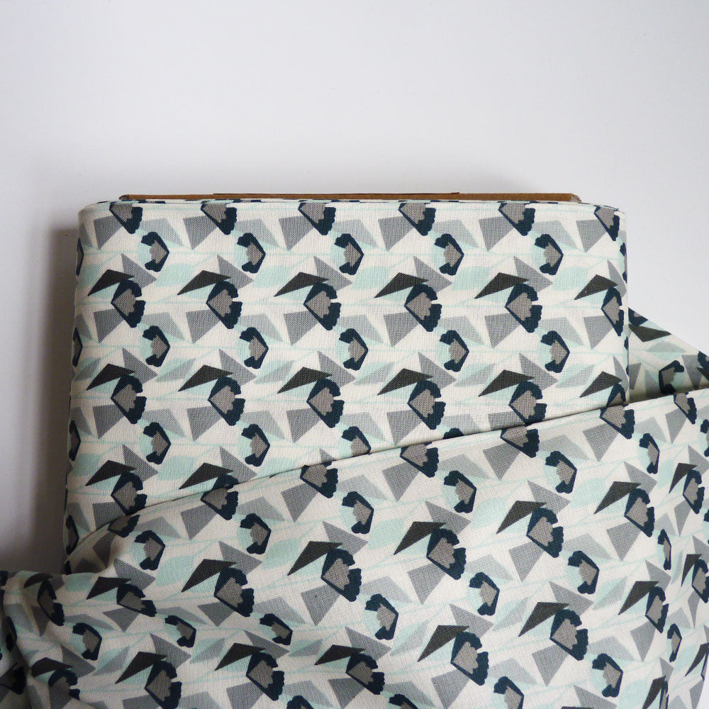 Cotton + Steel : Emilia - Florence Smoke quilting cotton